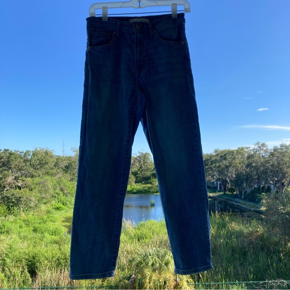 Ella Moss Denim - Ella Moss Blue Women's Straight Jeans Sz: 4/27 Junior